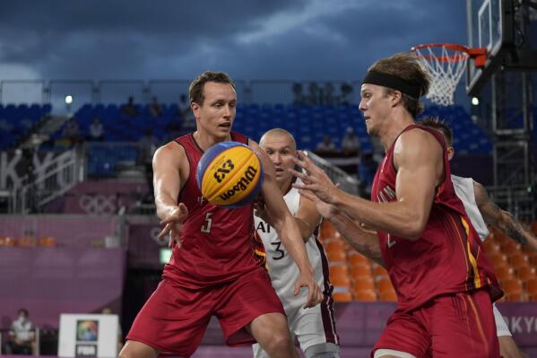 Playground goes big time 3 on 3 hoops hits the Olympics AP News